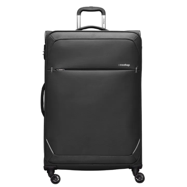 Reistrolleys|Reiskoffers>Travelbags The Base Soft Trolley 79 black
