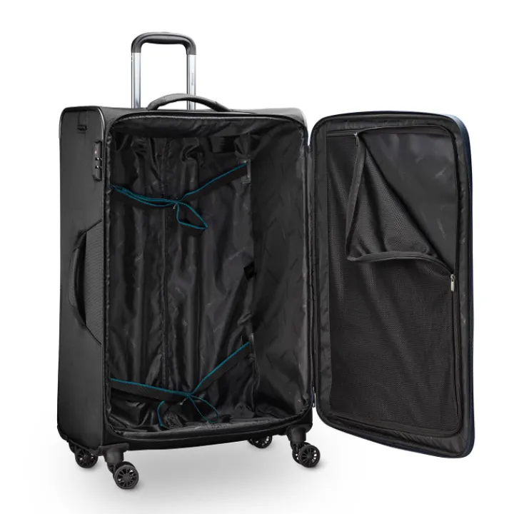 Reistrolleys|Reiskoffers>Travelbags The Base Soft Trolley 79 black