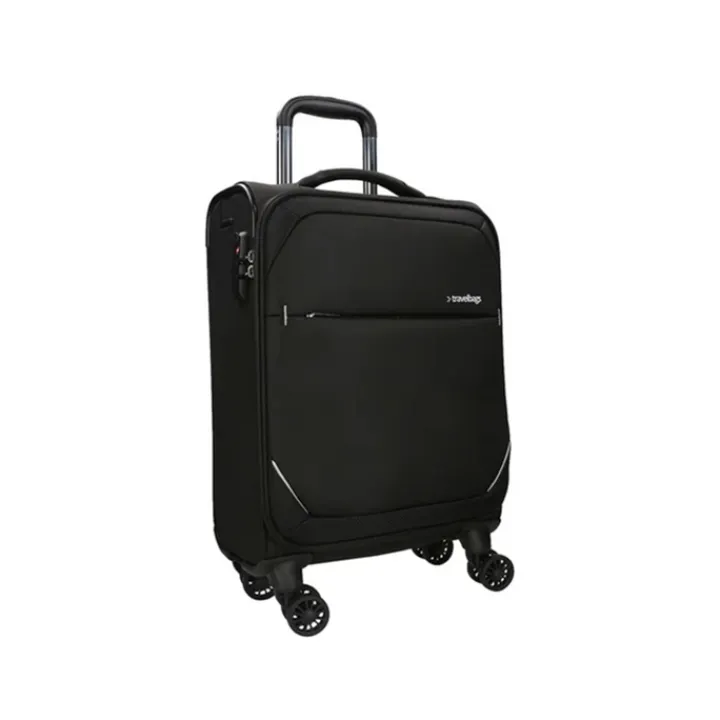 Transavia Trolleys|Klm Trolleys>Travelbags The Base Soft Trolley S black