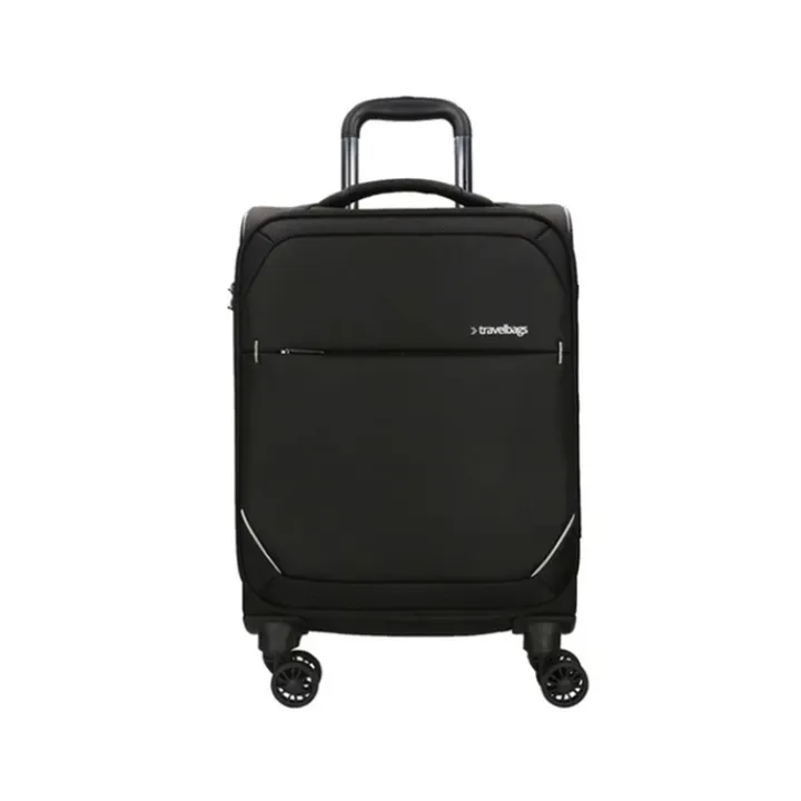 Transavia Trolleys|Klm Trolleys>Travelbags The Base Soft Trolley S black