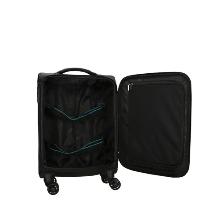 Transavia Trolleys|Klm Trolleys>Travelbags The Base Soft Trolley S black