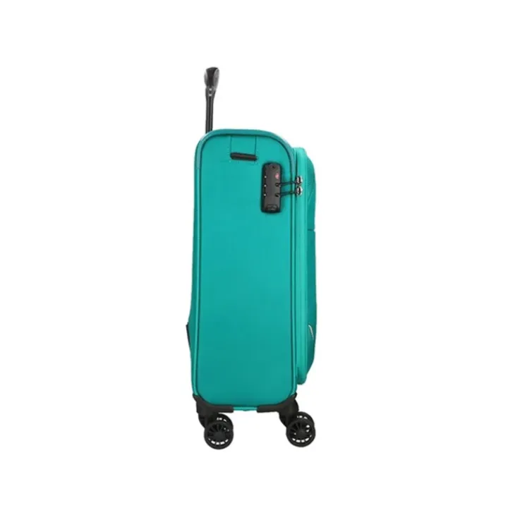 Transavia Trolleys|Klm Trolleys>Travelbags The Base Soft Trolley S jade