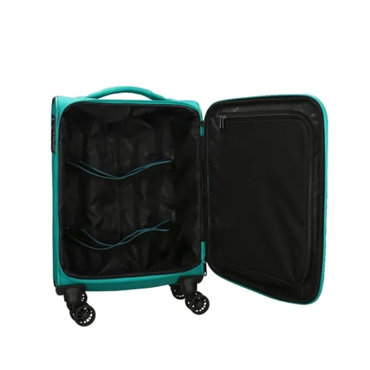 Transavia Trolleys|Klm Trolleys>Travelbags The Base Soft Trolley S jade