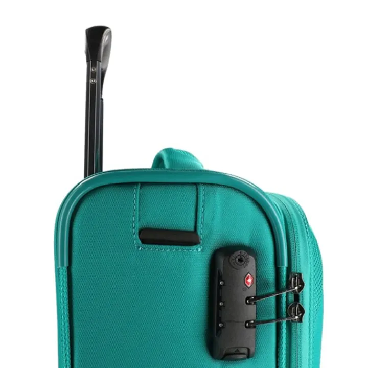 Transavia Trolleys|Klm Trolleys>Travelbags The Base Soft Trolley S jade