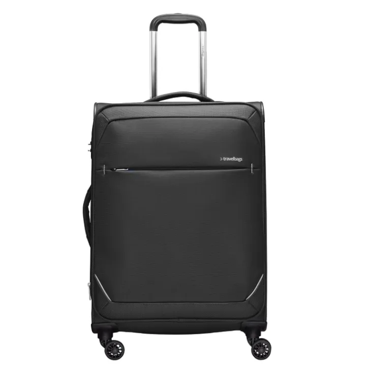 Reistrolleys|Reiskoffers>Travelbags The Base Soft Trolley 68 black