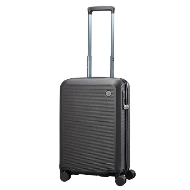 Transavia Trolleys|Klm Trolleys>Travelbags The Flow Cabin Trolley black