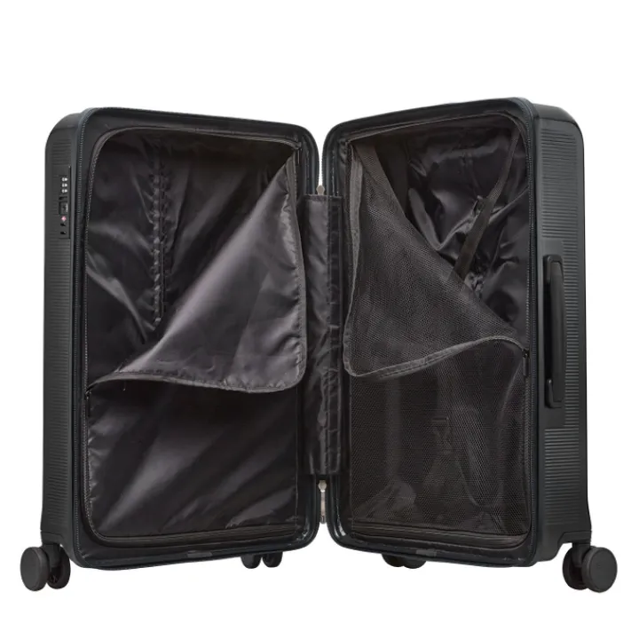 Reistrolleys|Reiskoffers>Travelbags The Flow Trolley M black
