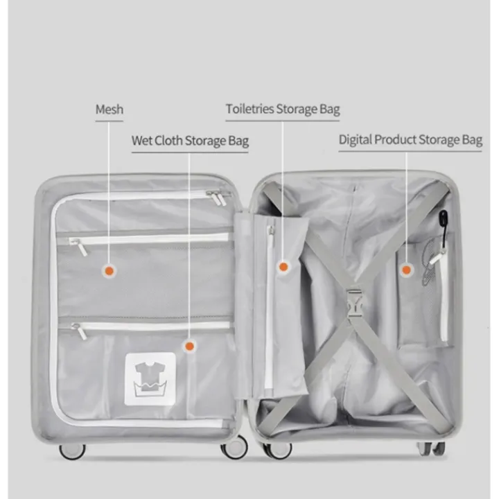 Transavia Trolleys|Ryanair Trolleys>Travelbags The Lina Trolley S pastel green