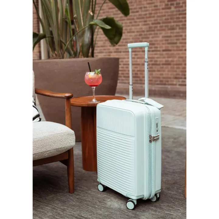 Transavia Trolleys|Ryanair Trolleys>Travelbags The Lina Trolley S pastel green