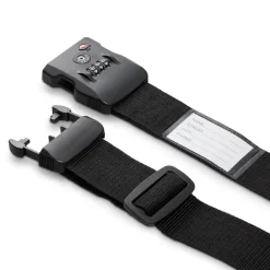 Koffersloten|Kofferriemen>Travelbags Travel Accessories TSA Luggage Strap black