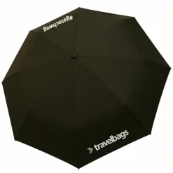 Paraplu'S>Travelbags Travel Accessories Logo Umbrella black