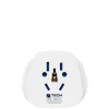Wereldstekkers>TravelBlue British Travel Adaptor white