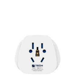 Wereldstekkers>TravelBlue British Travel Adaptor white