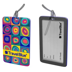 Adreslabels>TravelBlue ID Tag Adreslabel squares