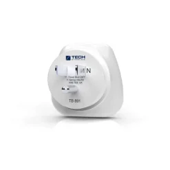 Wereldstekkers>TravelBlue Travel Adaptor Europe to USA white