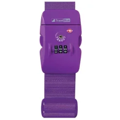 Kofferriemen>TravelBlue TSA Lock Combination Strap purple