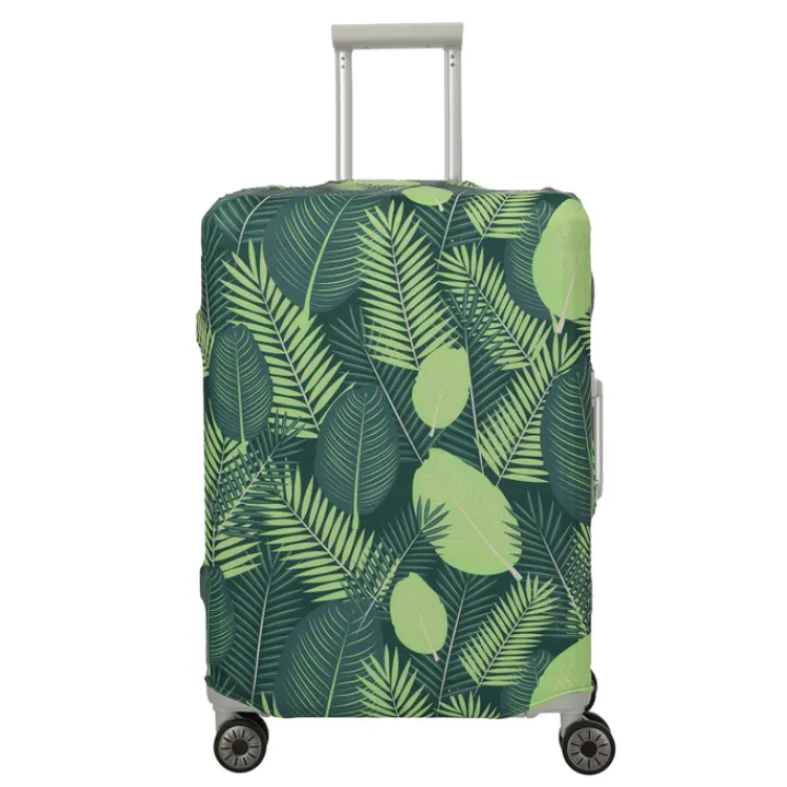 Kofferhoezen>Travelite Accessoires Kofferhoes M dark blue w/feathers