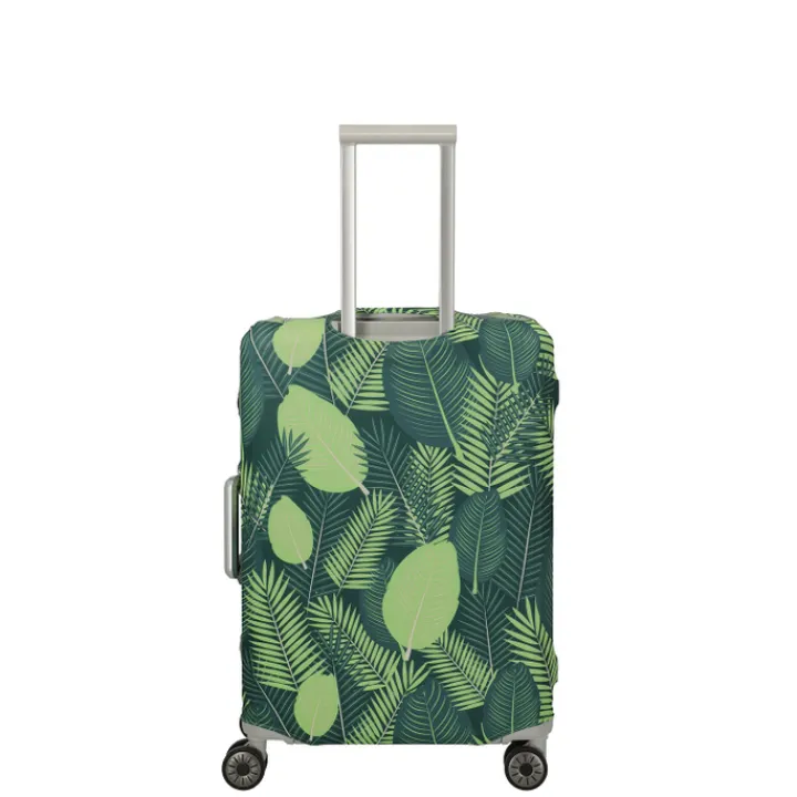 Kofferhoezen>Travelite Accessoires Kofferhoes M dark blue w/feathers
