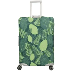 Kofferhoezen>Travelite Accessoires Kofferhoes L dark blue w/feathers
