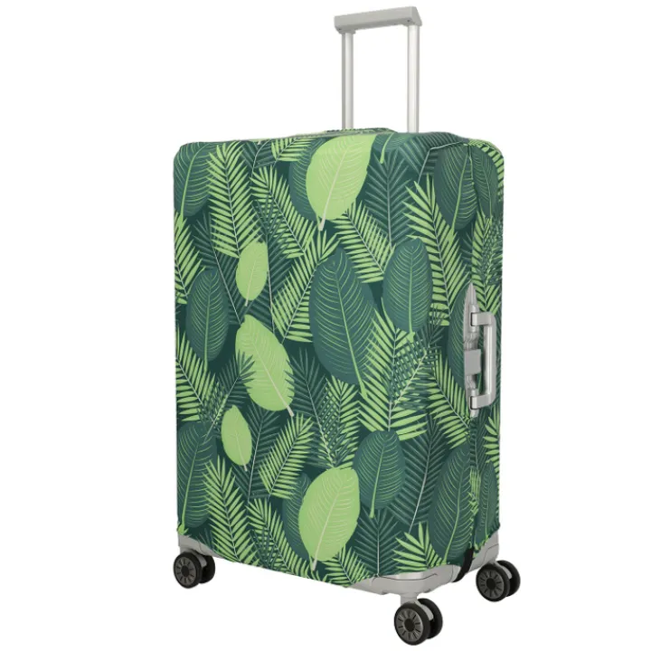 Kofferhoezen>Travelite Accessoires Kofferhoes L dark blue w/feathers