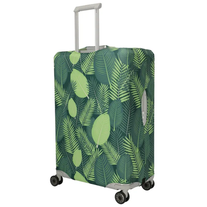 Kofferhoezen>Travelite Accessoires Kofferhoes L dark blue w/feathers