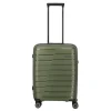 Transavia Trolleys|Ryanair Trolleys>Travelite Air Base 4 Wheel Cabin Trolley olive