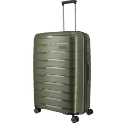Reistrolleys|Reiskoffers>Travelite Air Base 4 Wheel Trolley L olive