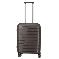 Transavia Trolleys|Ryanair Trolleys>Travelite Air Base 4 Wheel Cabin Trolley coffee