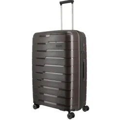 Reistrolleys|Reiskoffers>Travelite Air Base 4 Wheel Trolley L coffee