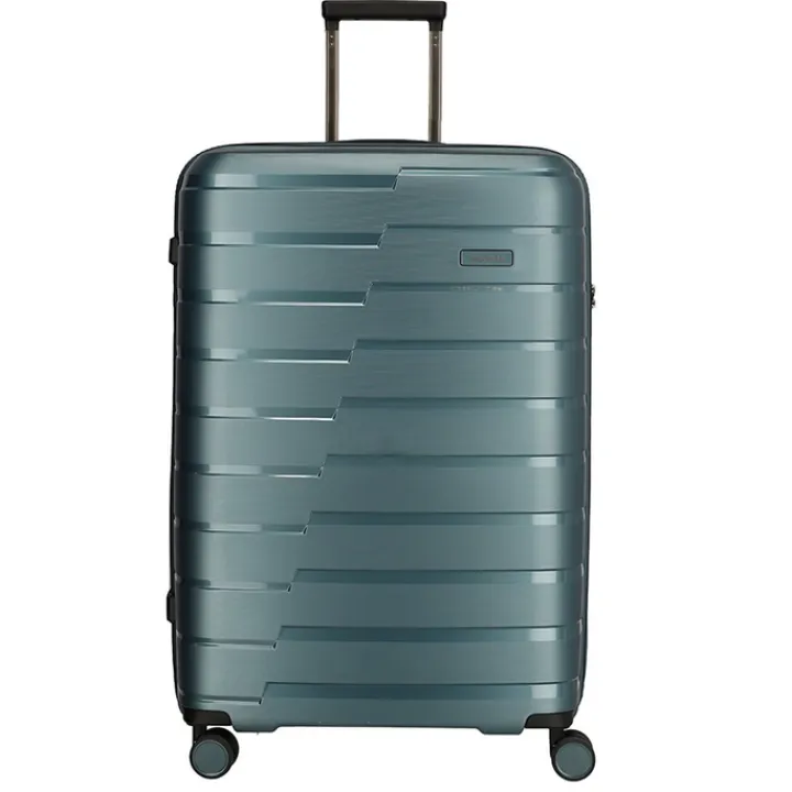 Reistrolleys|Reiskoffers>Travelite Air Base 4 Wiel Trolley L ice blue