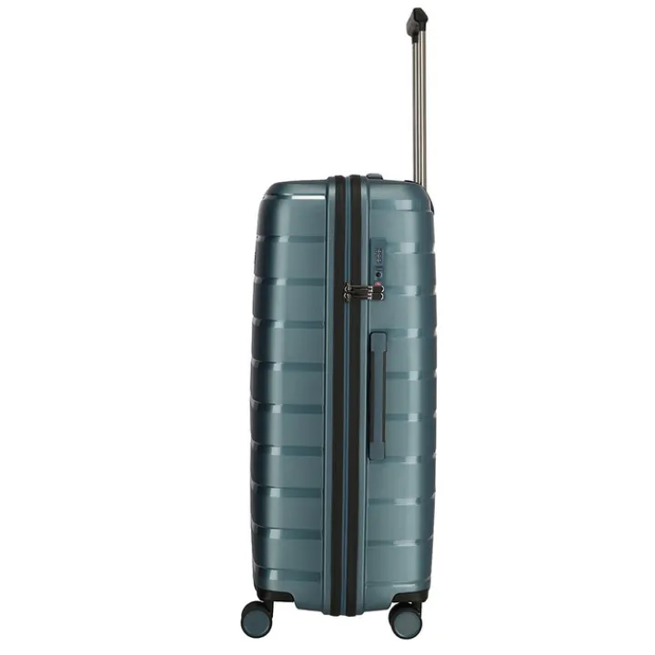 Reistrolleys|Reiskoffers>Travelite Air Base 4 Wiel Trolley L ice blue