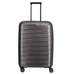 Reistrolleys|Reiskoffers>Travelite Air Base 4 Wiel Trolley M Expandable anthracite