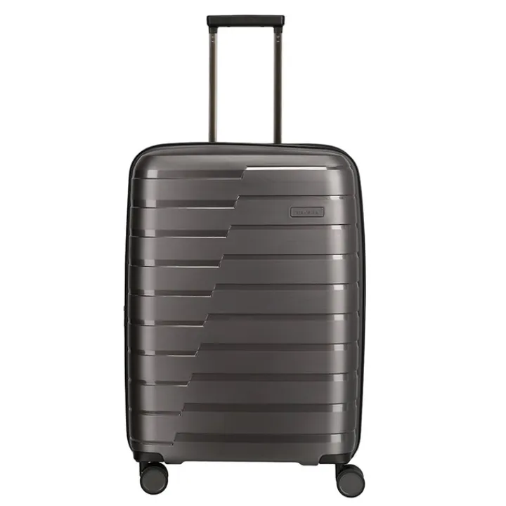 Reistrolleys|Reiskoffers>Travelite Air Base 4 Wiel Trolley M Expandable anthracite