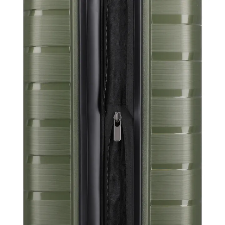 Reistrolleys|Reiskoffers>Travelite Air Base 4 Wiel Trolley M Expandable olive
