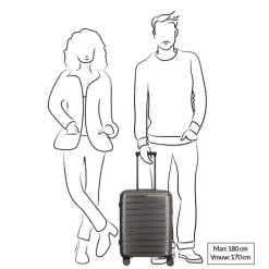 Transavia Trolleys|Ryanair Trolleys>Travelite Air Base 4 Wiel Trolley S anthracite