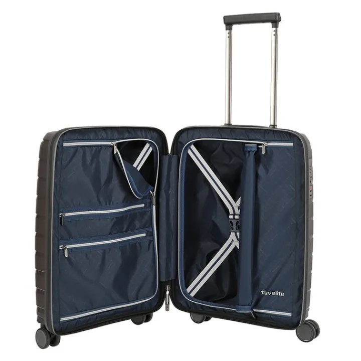 Transavia Trolleys|Ryanair Trolleys>Travelite Air Base 4 Wiel Trolley S anthracite