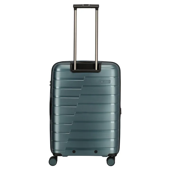 Reistrolleys|Reiskoffers>Travelite Air Base 4 Wiel Trolley M Expandable ice blue