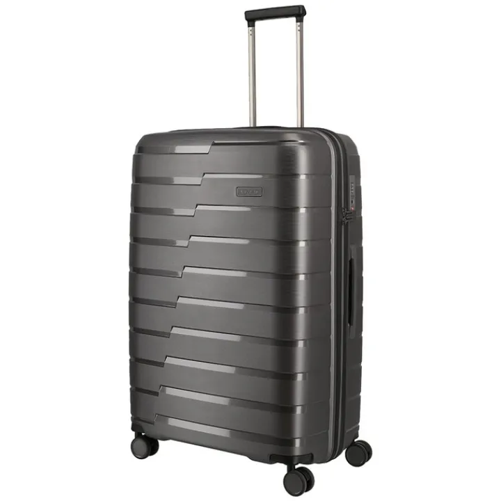 Reistrolleys|Reiskoffers>Travelite Air Base 4 Wiel Trolley L anthracite