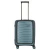 Transavia Trolleys|Handbagage Trolleys>Travelite Air Base 4 Wiel Trolley S Front-Pocket ice blue