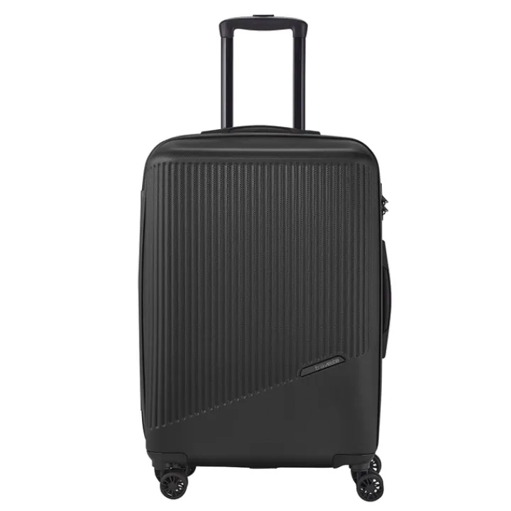 Reistrolleys|Reiskoffers>Travelite Bali 4 Wiel Trolley M black