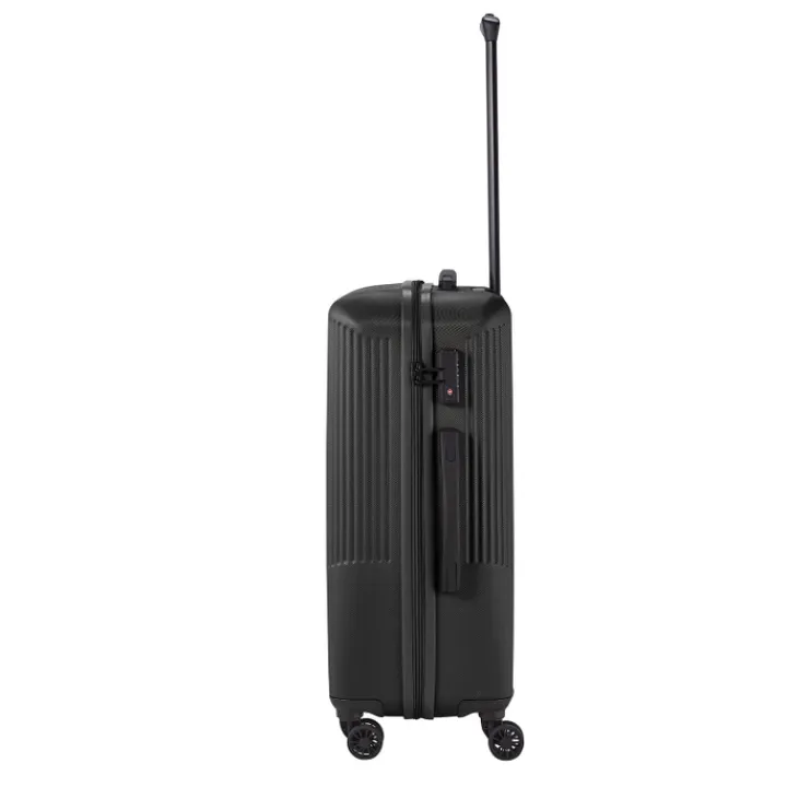 Reistrolleys|Reiskoffers>Travelite Bali 4 Wiel Trolley M black
