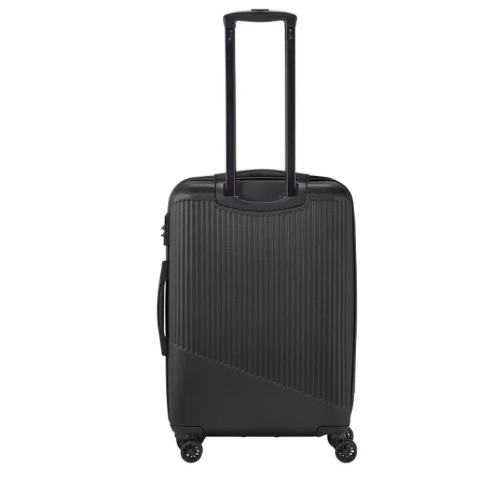 Reistrolleys|Reiskoffers>Travelite Bali 4 Wiel Trolley M black