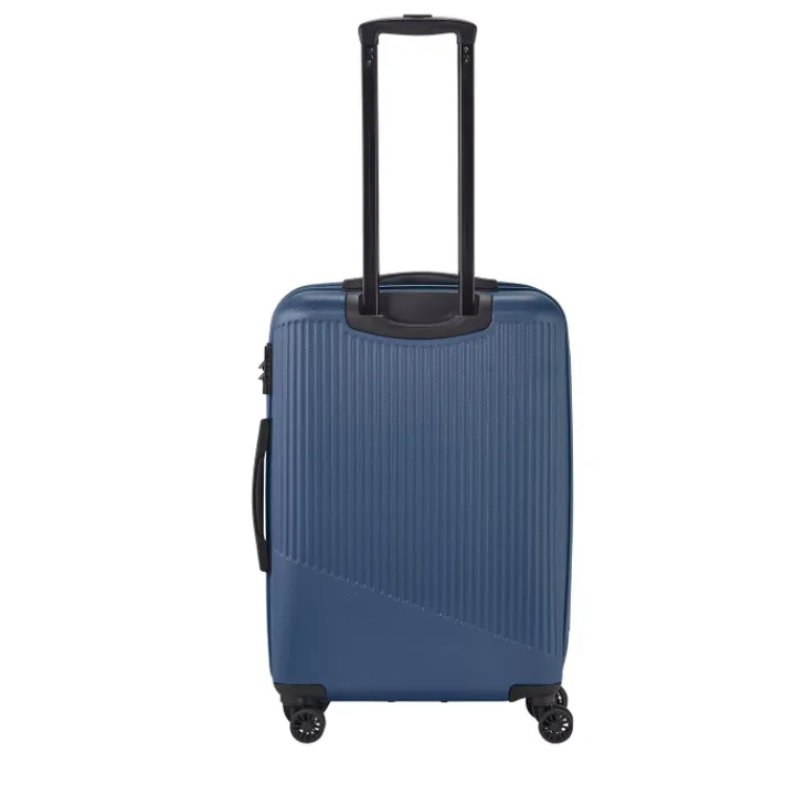 Reistrolleys|Reiskoffers>Travelite Bali 4 Wiel Trolley M blue