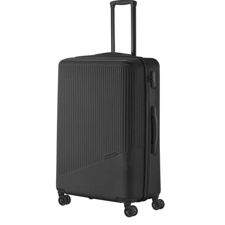 Reistrolleys|Reiskoffers>Travelite Bali 4 Wiel Trolley L black