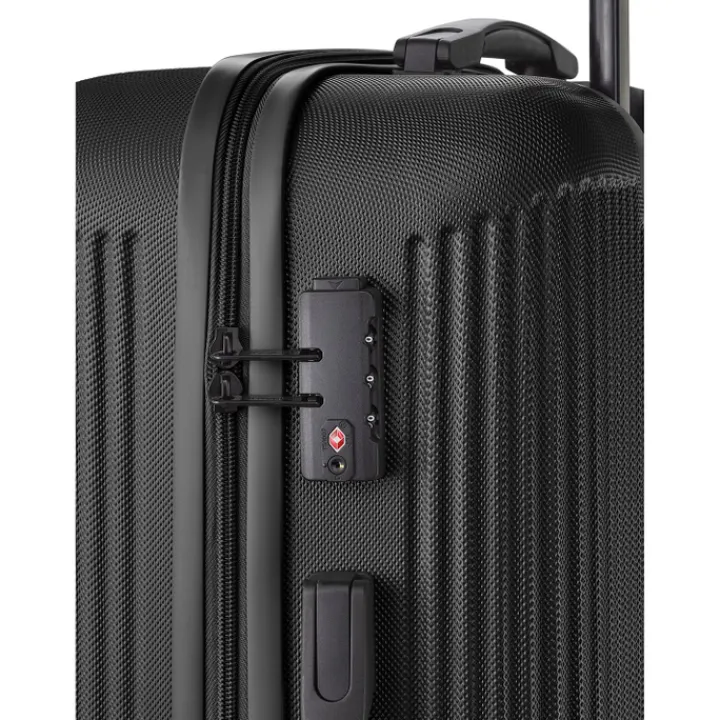 Reistrolleys|Reiskoffers>Travelite Bali 4 Wiel Trolley L black