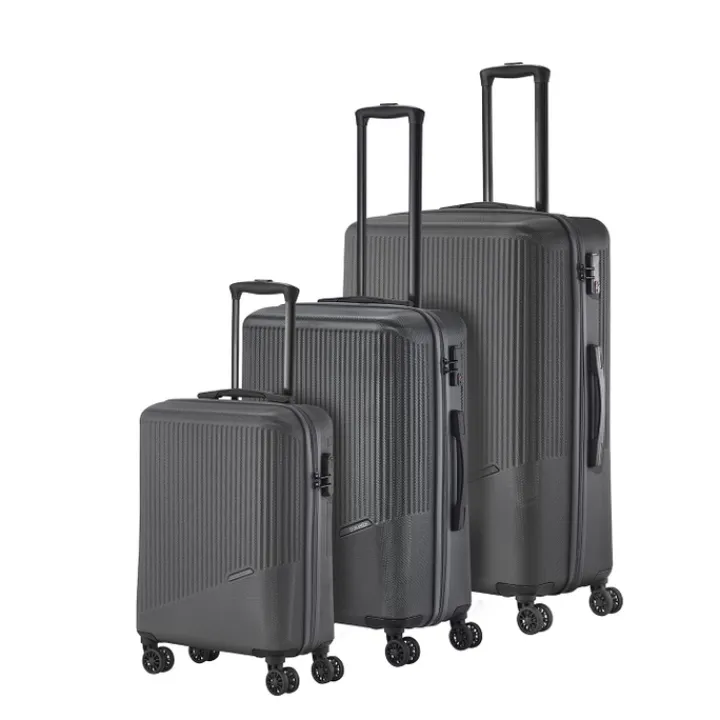 Transavia Trolleys|Ryanair Trolleys>Travelite Bali 4 Wiel Trolley S anthracite
