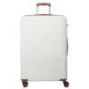 Reiskoffers|Harde Koffers>Travelite Bali 4 Wiel Trolley L white/cognac