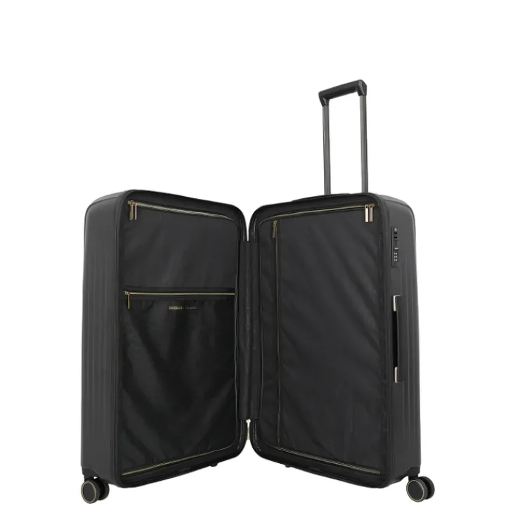 Reistrolleys|Reiskoffers>Travelite Barbara Novelty 4 Wheel Trolley L black