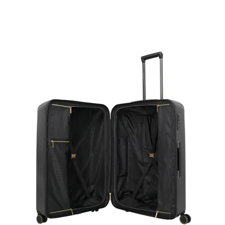 Reistrolleys|Reiskoffers>Travelite Barbara Novelty 4 Wheel Trolley L black