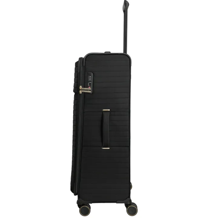 Reistrolleys|Reiskoffers>Travelite Barbara Stepp 4 Wheel Trolley L black